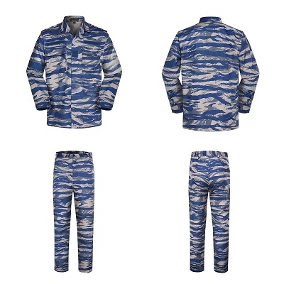 Blue Tiger Stripe BDU