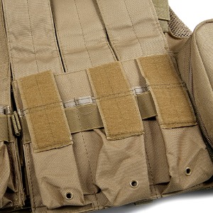 Yellowish brown military police tactical vest