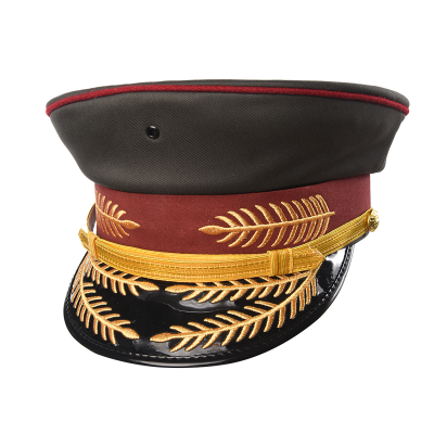 Ceremonial suit army military cap