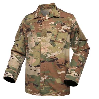 Military Army Tactical 65%polyester 35%cotton Camouflage ACU Uniform