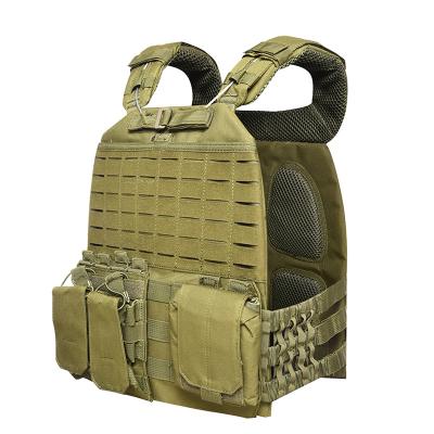 Army Green Military Police Combat Hunting Tactical Vest