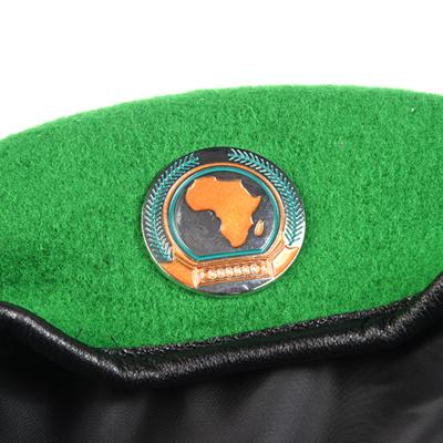 Green High Quality Wool Army Military Beret